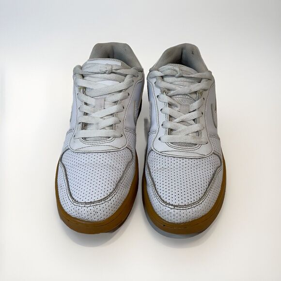 Nike Ebernon Low White Woman’s Size 7 - Picture 2 of 9
